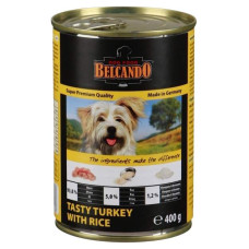 Belcando (Белькандо) Консервы для собак с индейкой и рисом