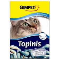 Витамины Джимпет для кошек с форелью Gimpet Topinis витаминные мышки 190 шт