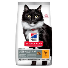 Хиллс для стерилизованных кошек пожилых Hill’s Science Plan Sterilised Cat 7+