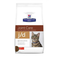 Лечебный корм Хиллс для кошек – Hill’s Prescription Diet Feline j/d снижение боли и воспаления при остеоартритах 