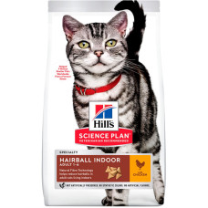 Корм Хиллс домашних кошек с выведением шерсти из желудка – Hill’s Hairball Indoor Science Plan Feline Adult