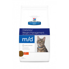 Лечебный корм Хиллс для кошек – Hill’s Prescription Diet Feline m/d при диабете