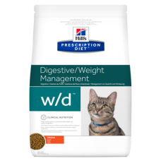Лечебный корм Хиллс для кошек – Hill’s Prescription Diet Feline w/d при запорах и диабете