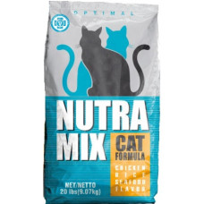 Nutra Mix OPTIMAL корм для кошек с курицей и морепродуктами