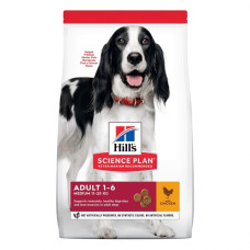 Корм Hill’s Adult Medium Chicken с курицей для собак средних пород 