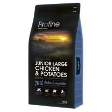 Profine Junior Large Chicken & Potatoes для молодых собак крупных пород с курицей и картофелем