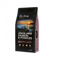 Profine Junior Large Salmon & Potatoes сухой корм корм для щенков крупных пород лосось и картофель
