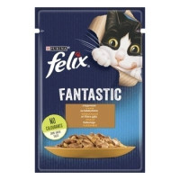Консервований корм Purina Felix Fantastic з індичкою в желе 85 г