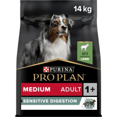 Сухой корм PRO PLAN Medium Adult 1+ Sensitive Digestion для взрослых собак средних пород с чувствительным пищеварением, с ягненком 