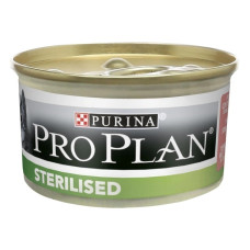 Влажный корм Purina Pro Plan Sterilised для стерилизованных кошек, Лосось 85 г