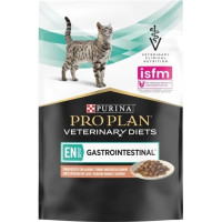 Влажный корм Purina Pro Plan Veterinary Diets EN Gastrointestinal с лососем для кошек при болезнях ЖКТ 85 г