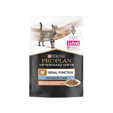 Purina Pro Plan Veterinary Diets NF Renal Function Влажный корм для кошек при болезни почек, лосось 85 г