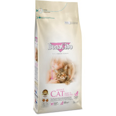 Сухой корм для кошек BonaCibo Adult Cat Light&Sterilized с мясом курицы, анчоусами и рисом