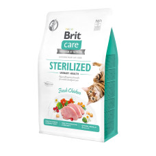 Сухой корм для стерилизованных котов Brit Care Cat GF Sterilized Urinary Health