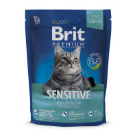 Сухой корм для кошек с чувствительным пищеварением Brit Premium Cat Sensitive
