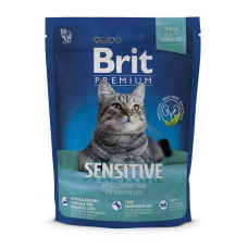 Сухой корм для кошек с чувствительным пищеварением Brit Premium Cat Sensitive