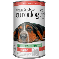 EuroDog консервы для собак со вкусом говядины 415г