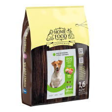 Home Food Dog Adult cухой корм для взрослых активных собак и юниоров малых пород ягненок с рисом