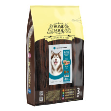 Home Food Dog Adult Maxi гипоаллергенный сухой корм для взрослых собак крупных пород форель с рисом