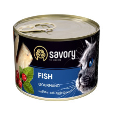 Влажный корм для котов Savory с рыбой