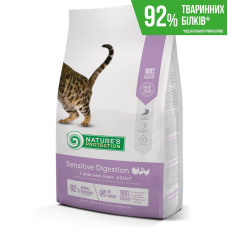 Nature's Protection Sensitive Digestion сухой корм для взрослых кошек с чувствительным пищеварением с мясом птицы
