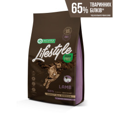 Nature's Protection Lifestyle Grain Free Lamb Adult All Breeds сухой беззерновой корм с ягненком для взрослых собак всех пород 