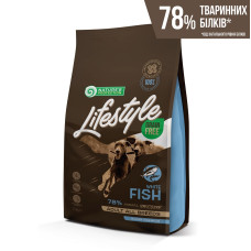 Nature's Protection Lifestyle Grain Free White Fish Adult All Breeds сухой беззерновой корм с белой рыбой для взрослых собак всех пород 
