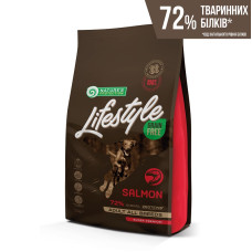 Nature's Protection Lifestyle Grain Free Salmon Adult All Breed сухой беззерновой корм с лососем для взрослых собак всех пород