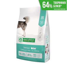 Nature's Protection Senior All Breeds сухой корм для взрослых собак всех пород старше 7 лет