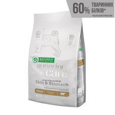 Nature's Protection Superior Care Sensitive Skin&Stomach Adult Small Breeds  сухой корм для взрослых собак с чувствительным пищеварением и проблемной кожей, для малых пород 