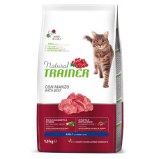 Trainer Natural Adult with Beef сухой корм для кошек с говядиной